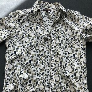 Michael Kors button down slightly fitted stretchy cotton/viscose mix
